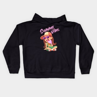 Summer vibes Kids Hoodie